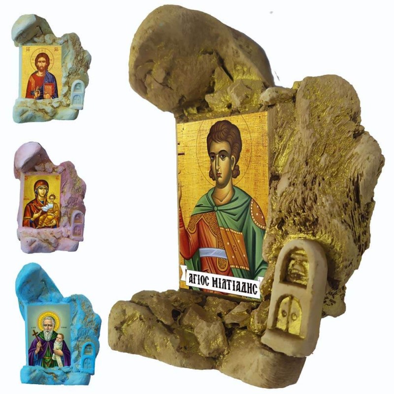 Άγιος Μιλτιάδης - Εικονοστάσι Μινιατούρα σε Βραχάκι 