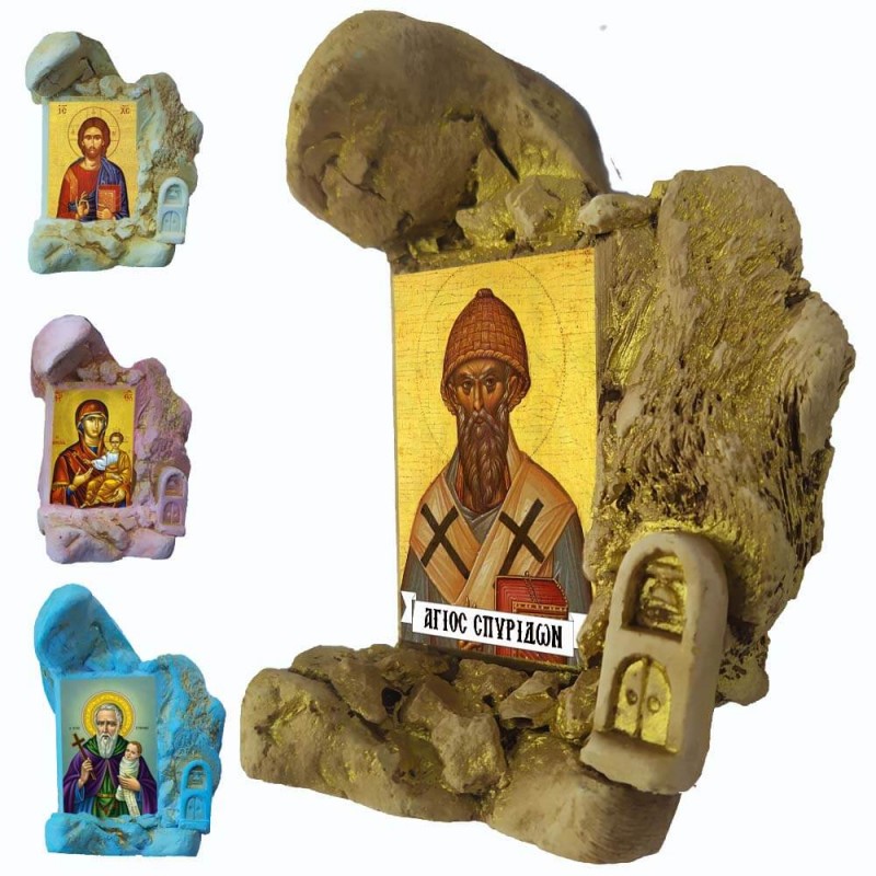 Άγιος Σπυρίδων - Εικονοστάσι Μινιατούρα σε Βραχάκι 