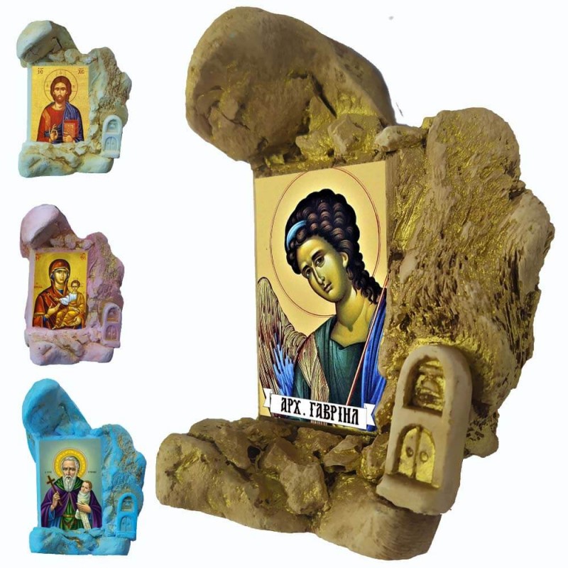 Αρχάγγελος Γαβριήλ - Εικονοστάσι Μινιατούρα σε Βραχάκι 