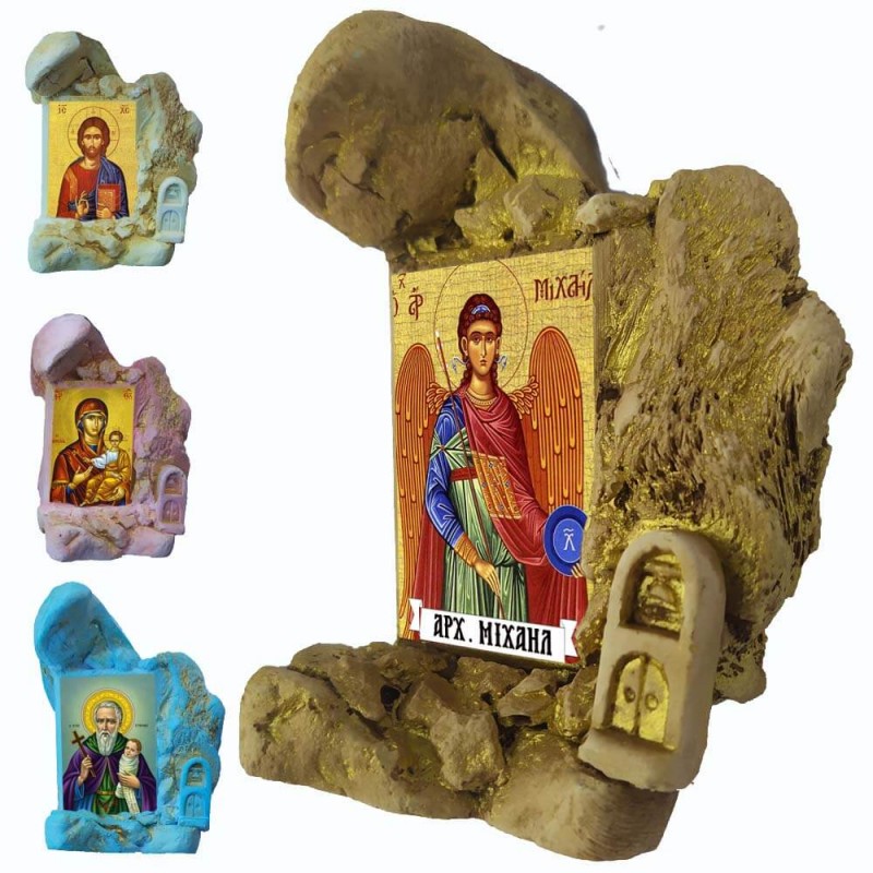 Αρχάγγελος Μιχαήλ - Εικονοστάσι Μινιατούρα σε Βραχάκι 