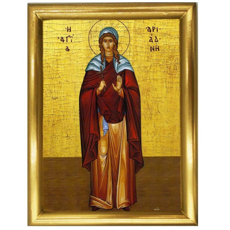 ΑΓΙΑ ΑΡΙΑΔΝΗ - Ξύλινη εικόνα 22cm