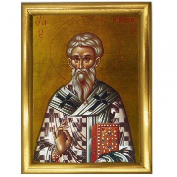 ΑΓΙΟΣ ΙΕΡΟΘΕΟΣ - Ξύλινη εικόνα 22cm