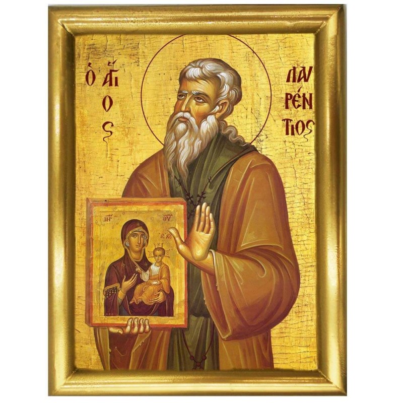 ΑΓΙΟΣ ΛΑΥΡΕΝΤΙΟΣ - Ξύλινη εικόνα 22cm