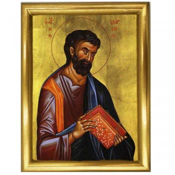 ΑΓΙΟΣ ΜΑΡΚΟΣ - Ξύλινη εικόνα 22cm
