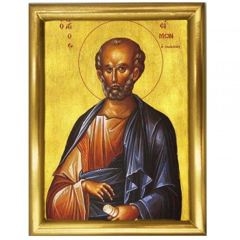 ΑΓΙΟΣ ΣΙΜΩΝ - Ξύλινη εικόνα 22cm