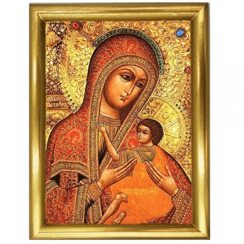 ΠΑΝΑΓΙΑ ΠΑΝΤΑΝΑΣΣΑ - Ξύλινη εικόνα 22cm