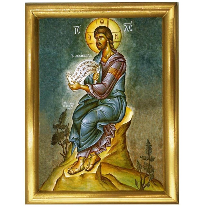 ΙΗΣΟΥΣ ΧΡΙΣΤΟΣ - Ξύλινη εικόνα 22cm