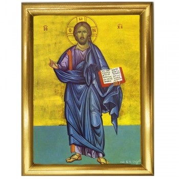 ΙΗΣΟΥΣ ΧΡΙΣΤΟΣ - Ξύλινη εικόνα 22cm