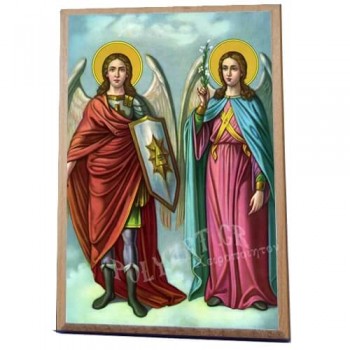 ΟΙ ΑΡΧΑΓΓΕΛΟΙ -Ξύλινο εικονιδιο