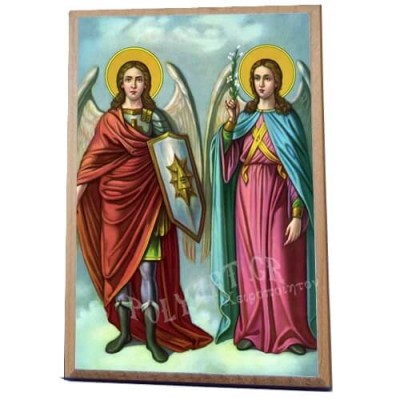 ΟΙ ΑΡΧΑΓΓΕΛΟΙ -Ξύλινο εικονιδιο