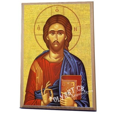 ΙΗΣΟΥΣ ΧΡΙΣΤΟΣ -Ξύλινο εικονιδιο 