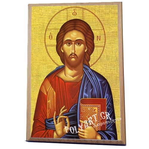 ΙΗΣΟΥΣ ΧΡΙΣΤΟΣ -Ξύλινο εικονιδιο 