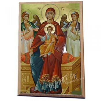 ΠΑΝΑΓΙΑ Φανερωμένη -Ξύλινο εικονιδιο