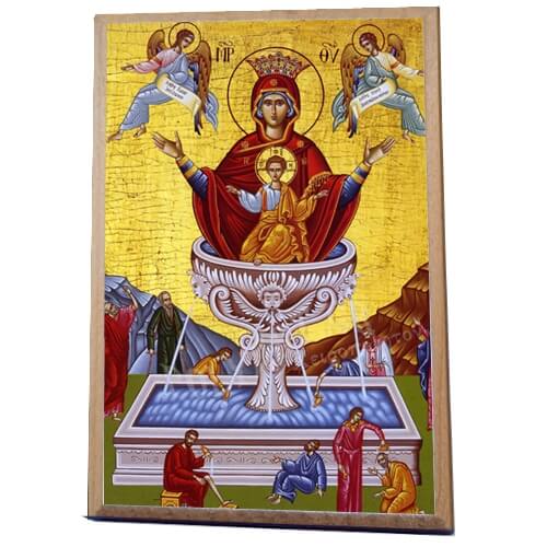 ΖΩΟΔΟΧΟΣ ΠΗΓΗ -Ξύλινο εικονιδιο